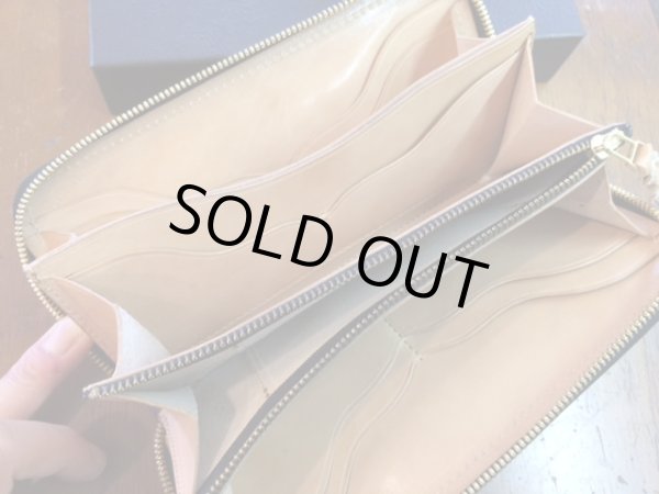 画像5: 【栃木レザー製】ラウンドジップウォレット『カービング』 (5)