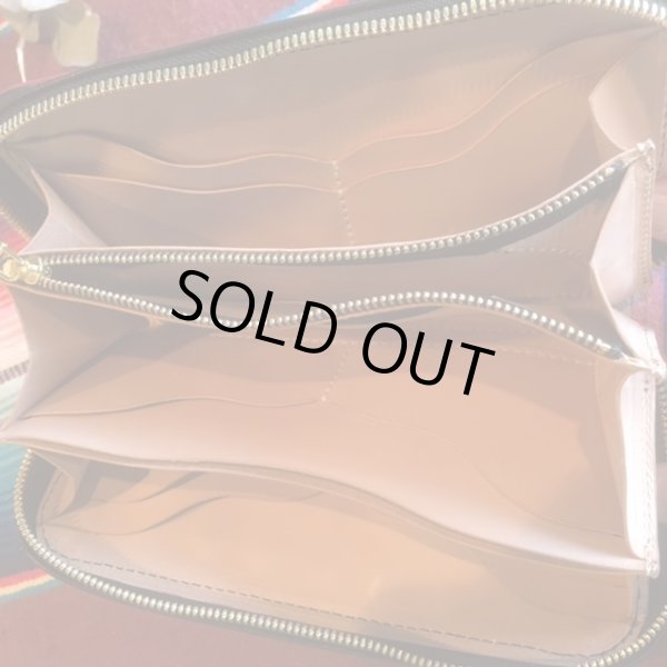 画像4: 【大好評！】【栃木レザー製】ラウンドジップウォレット『ビッグ』 (4)