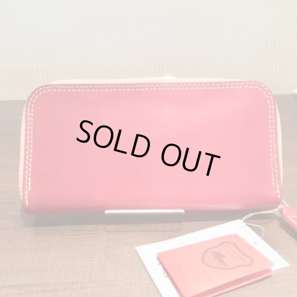 画像2: 【大好評！】【栃木レザー製】ラウンドジップウォレット『ビッグ』 (2)