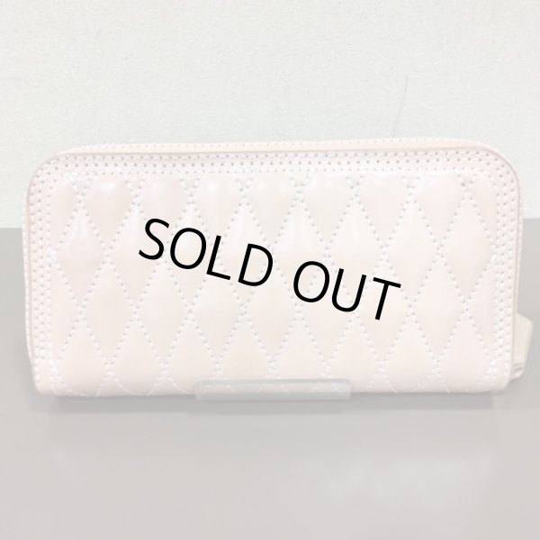 画像2: 【大好評!】【栃木レザー製】ラウンドジップウォレット『ビッグキルティング』 (2)