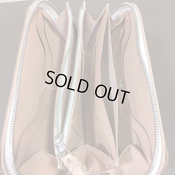 画像5: 【大好評!】【栃木レザー製】ラウンドジップウォレット『ビッグキルティング』 (5)