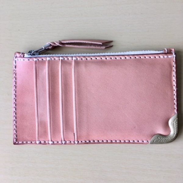 画像2: 【栃木レザー製】『ジップコインケース』(NA) (2)