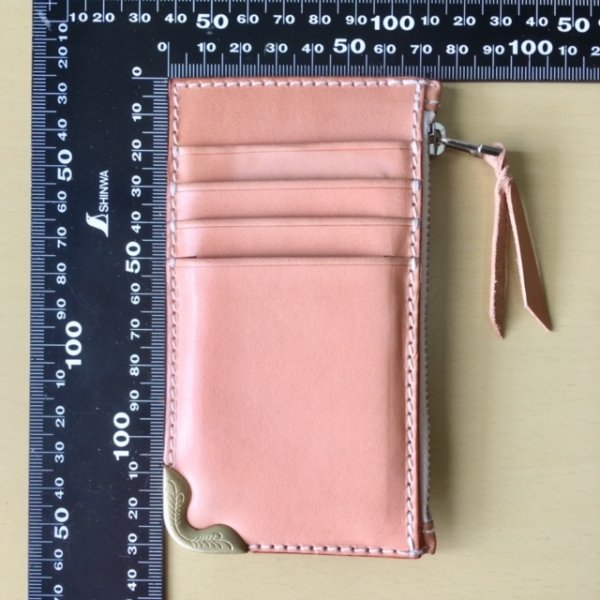 画像5: 【栃木レザー製】『ジップコインケース』(NA) (5)