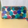 画像2: 【30％OFF】【栃木レザー製】ラウンドジップウォレット『ビッグ』 (2)