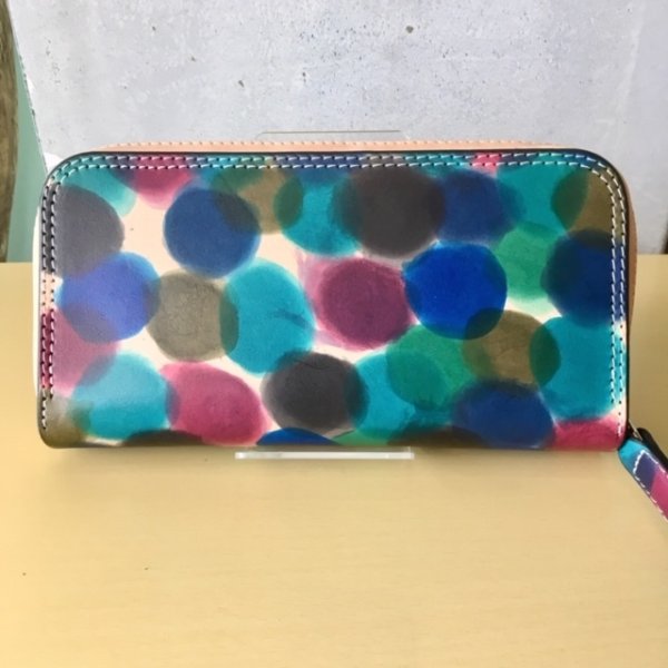 画像2: 【30％OFF】【栃木レザー製】ラウンドジップウォレット『ビッグ』 (2)