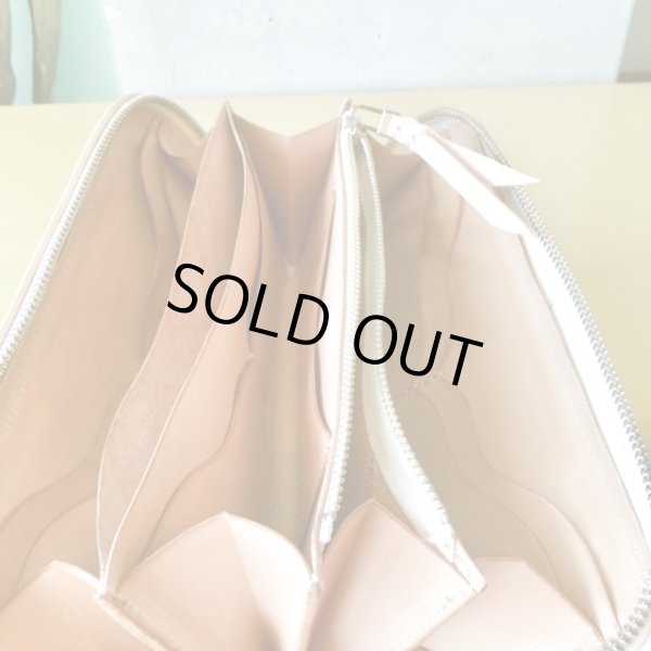 画像4: 【30％OFF】【栃木レザー製】ラウンドジップウォレット『ビッグイントレチャート』 (4)