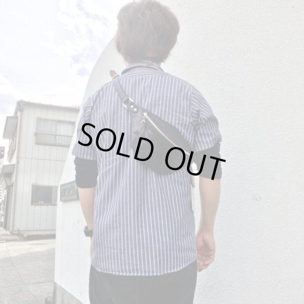 画像6: 【栃木レザー製】ウエスト兼ボディーバッグ『TW-WABY(BU)』 (6)