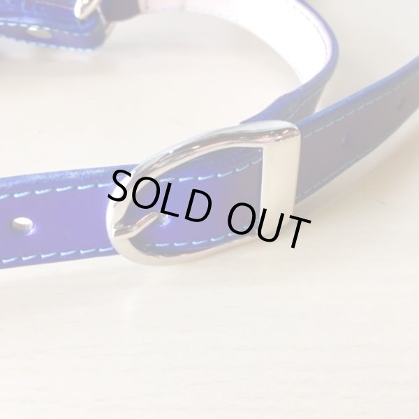 画像5: 【栃木レザー製】ウエスト兼ボディーバッグ『TW-WABY(BU)』 (5)