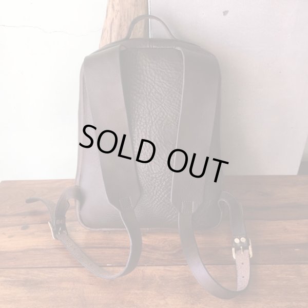 画像3: 【栃木レザー使用】『バックパック(BR)』 (3)