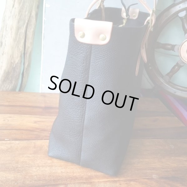 画像3: 【大きめバッグ】『トートバッグ大(BK)』 (3)