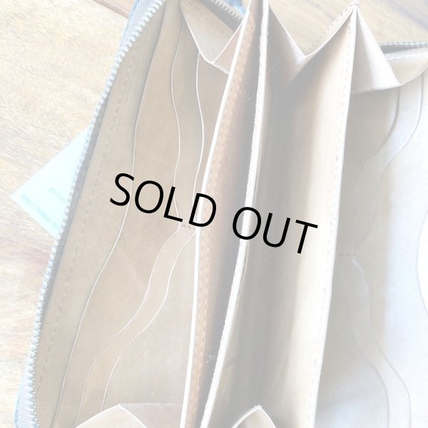 画像8: 【大好評！】【栃木レザー製】ラウンドジップウォレット『ヴィンテージスタイル　エクレア』 (8)