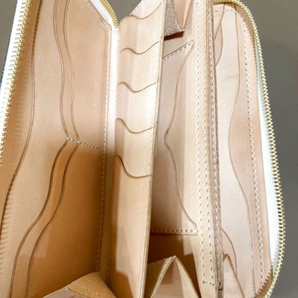 画像4: 【栃木レザー製】ラウンドジップウォレット『TW-ROP(YEN)』 (4)