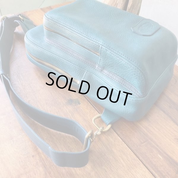 画像8: 【イタリアンレザー使用】『ボディーバッグ(BL)』 (8)