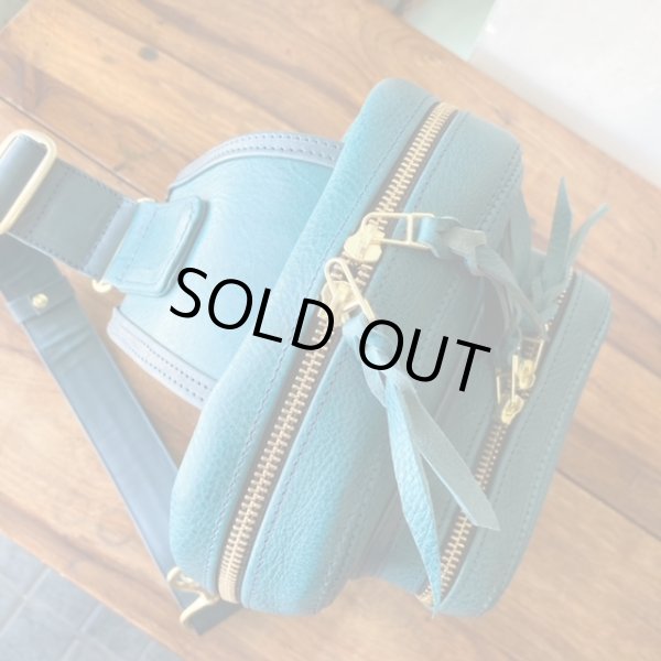 画像5: 【イタリアンレザー使用】『ボディーバッグ(BL)』 (5)