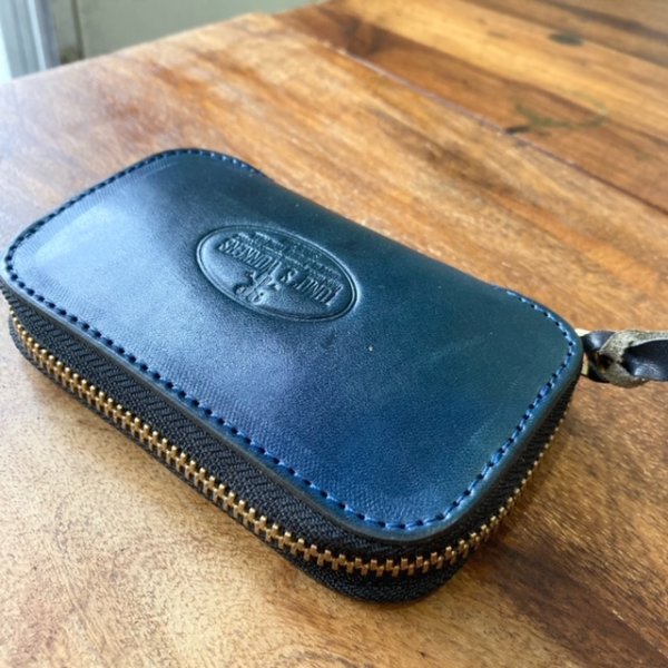 画像1: 【栃木レザー製】『キーボックス(NBL)』 (1)