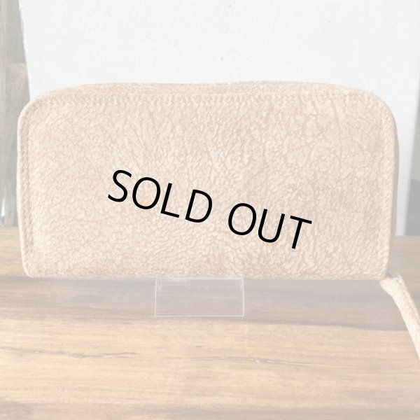 画像2: 【カピバラレザー使用】ラウンドジップウォレット『TW-ROB(CACA)』 (2)