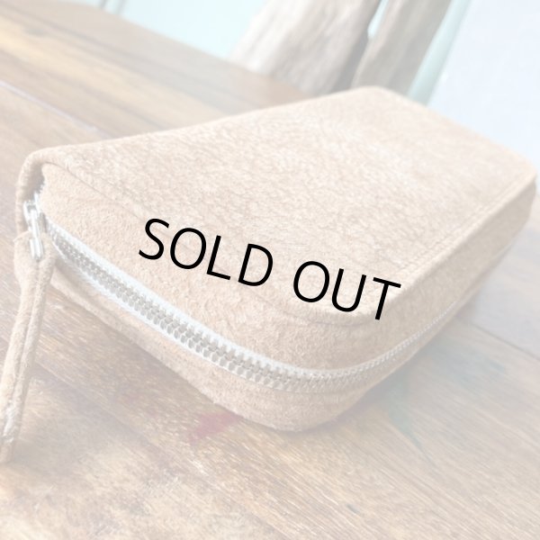 画像3: 【カピバラレザー使用】ラウンドジップウォレット『TW-ROB(CACA)』 (3)