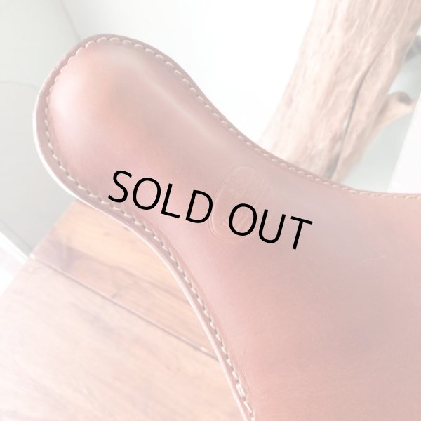 画像3: 【最高級イタリアンレザー使用】ハンティングチェアー『TW-HANT(MABR)』 (3)