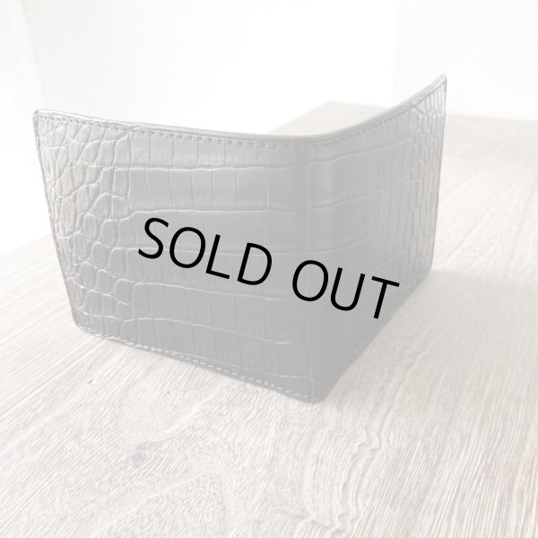 画像6: 【ナイルクロコ使用！】ハーフウォレット『TW-half-Co(BK)』 (6)