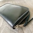 画像3: 【新喜皮革製オイルコードバン使用!】ラウンドジップウォレット『TW-cord-RO(BK)』 (3)