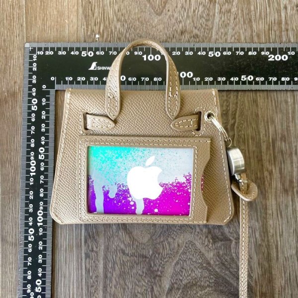 画像6: 【ヴォー・エプソン使用！】ケリーバッグ風パスケース (6)