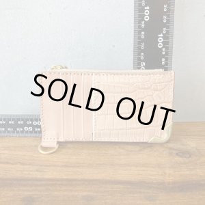 画像: 【30％OFF】【ナイルクロコ使用】『ジップコインケース』(CNA)